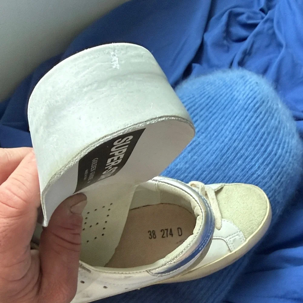 Golden Goose White Super-Star Insole Detail - Picture 7 of 7